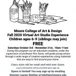 Free Saturday Virtual Art Class!!!